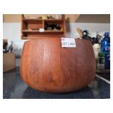 Wooden Bowl with Natural Finish