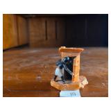 Atlanta GA Ceramic Outhouse Figurine