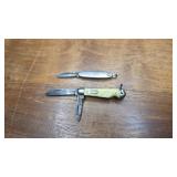 Two Small Folding Pocket Knives