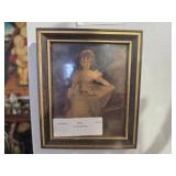 Vintage Ballerina Painting 'Miss Murray' by Sir