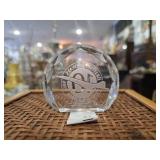 British Airways 10 Year Concorde Crystal