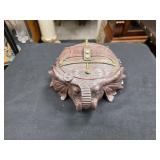 Elephant - Themed Decorative Box w/ Velvet Lining