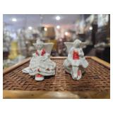 Porcelain Colonial or Victorian Male & Female