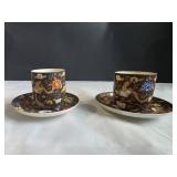 Porcelain Koransha Arita. coffee cups & Saucers