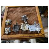 Turtle Figurines & Brooches