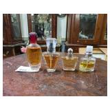 Four Assorted Perfume Bottles