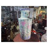 Vintage Chinese Famille Rose Porcelain Vase