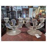 Art Deco Candelabra Pair