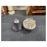 Vintage Pear Shaped Liqueur Cellar