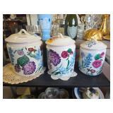 R.B. Bernarda Portugal Lidded Canister Set