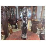 African Statue - Carved Wood Figure