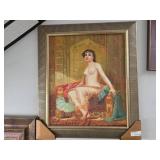 'Egyptian Girl at a Dressing Table' by Hans