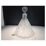 Cut Glass Decanter w/ Stopper