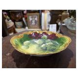 Limoges France Porcelain Dish - Floral Design