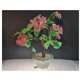 Pink & Green Artificial Bonsai Tree