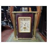 Vintage Linden Westminster Mantel Clock w/ Roman
