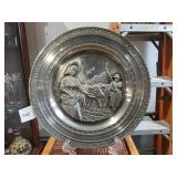 Pewter Wall Plate 'Zinn' from Germany