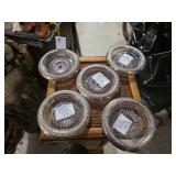 Vintage Watrous Sterling Silver Coasters