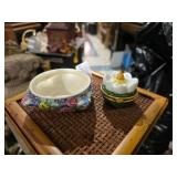 (L)Royal Winton 'Julia' made in England Trinket