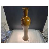 Brown Glazed Ceramic Vase
