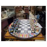 Handmade Portable Chess Set