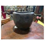 Antique Japanese 'Brutalist' Kurinuki pottery