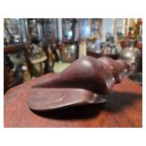 Ironwood Conch Shell Sculpture