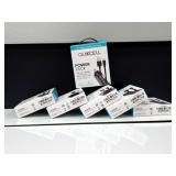 6 Quikcell 2.4A Car Chargers & Micro-USB Cables