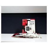 Kingston Canvas Select 16GB Memory Cards, Set 6