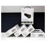 5 Quikcell QCVPA2001 24W Dual Port Car Chargers