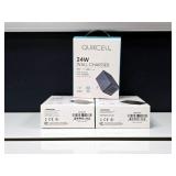 Quikcell 24W Wall Chargers Model QTRC2001 Set 3