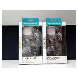 Quikcell ICON PLUS Rose Sparkle+ 13 Pro Cases