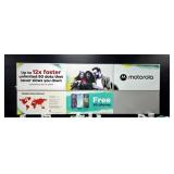 Total by Verizon & Motorola Advertising Panels