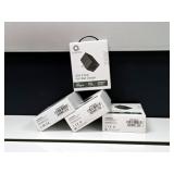 Four Quikcell 24W USB-A Dual Port Wall Chargers