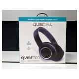 Quikcell QVibe 200 Wireless Headphones - Black