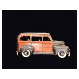 Tin Woody Wagon Puerto Rico Souvenir Model