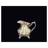 Silverplate Footed Creamer Mid-20th Century