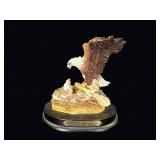 Amici American Bald Eagles Resin Sculpture