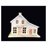 Folk Pottery General Store Bank Ceramic Building