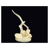 Holland Mold Ceramic Gazelle Figurine MCM