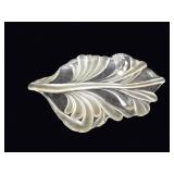Walther Glas Frosted Leaf Bowl 15in