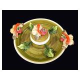 Bassano Majolica Crudit© Bowl Applied Veg