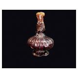 Drip Glaze Pottery Garlic Bulb Vase 10in