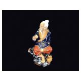 Shiwan Pottery Mudman Fisherman Figure 20th C