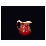 USA Pottery Drip Glaze Pitcher Mid-20th C