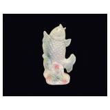 Daniel Brand Lustre Ceramic Koi on Coral Base