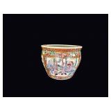 Chinese Famille Rose Porcelain Fish Bowl