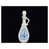 Jim Beam 1963 Milk Glass Ship Decanter