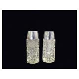 Anchor Hocking Wexford Glass Shakers Pair