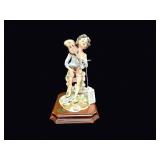 Capodimonte Porcelain Boy Guitarist Figurine
